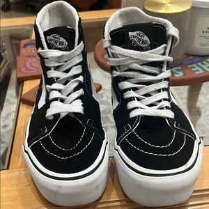 Vans Classic Black and White High-Tops